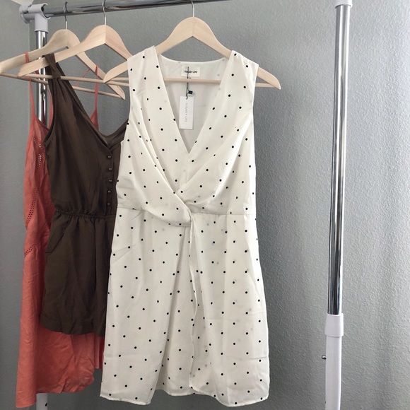 Polka Dot Twist Dress - Picture 6 of 8